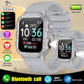 New Flashlight Military Smart Watch Men IP68 5ATM Outdoor Sports Fitness Tracker Health Monitor 1.44Inch BT Call Smartwatch HT30